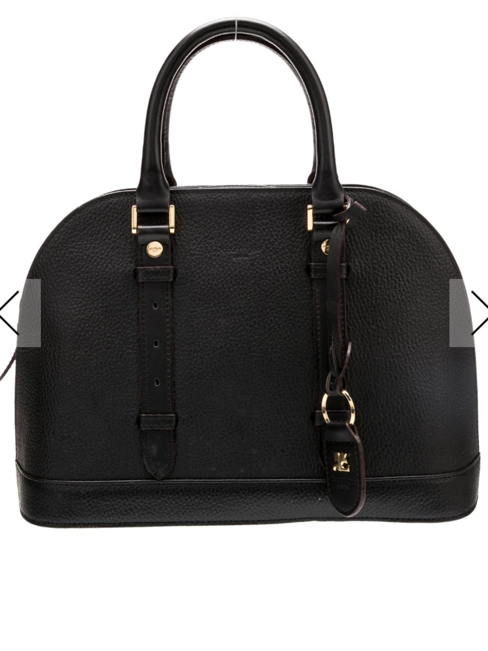 Courrèges Leather Top Handle Bag